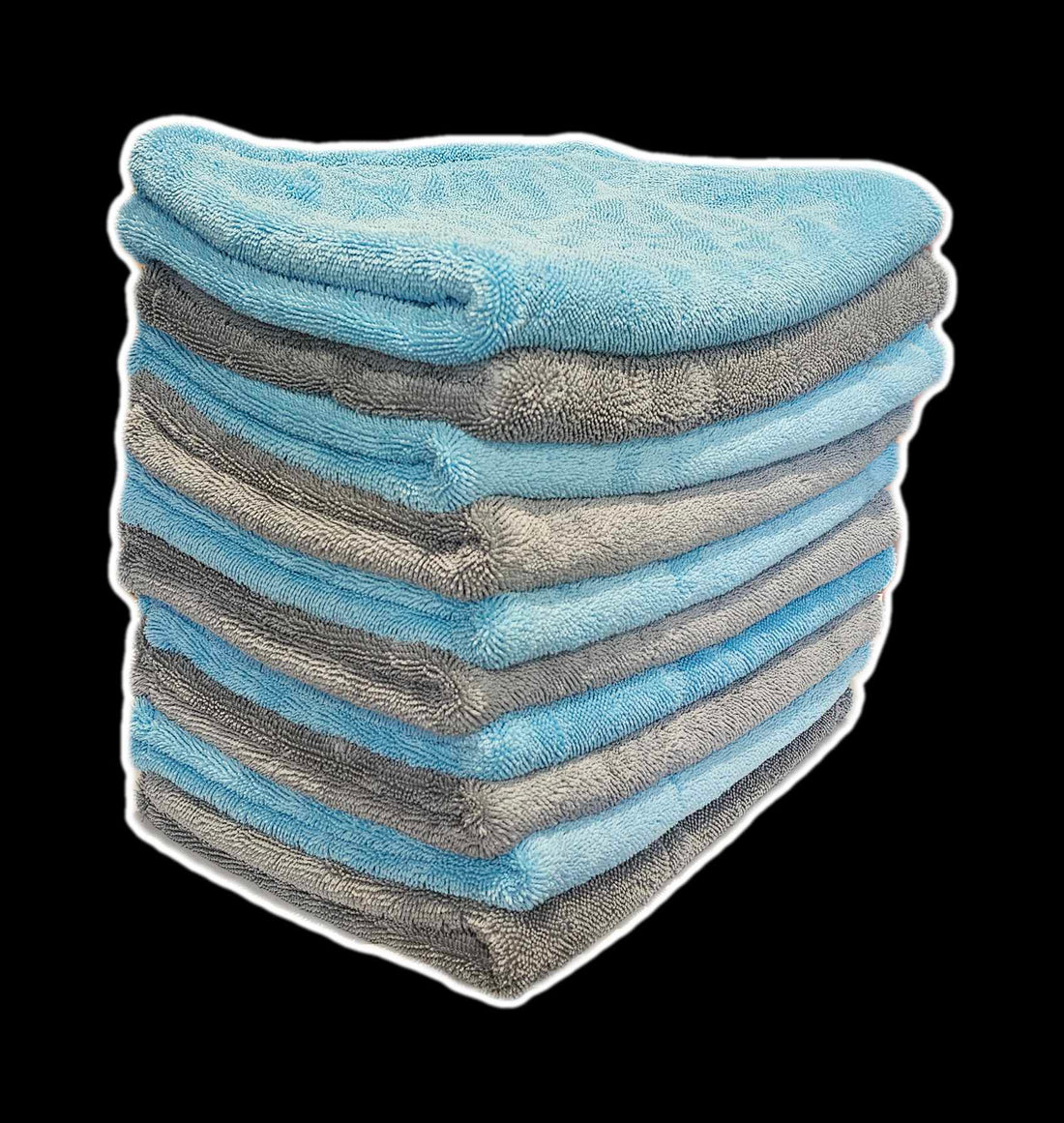 Double sided Twisted loop Drying towel